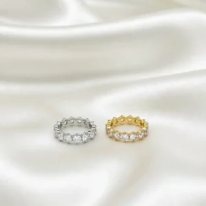 Bague Élégance – Acier inoxydable 🇫🇷