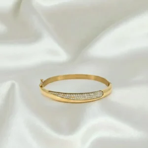 Bracelet Crystal – Acier inoxydable 🇫🇷