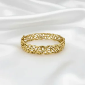 Bracelet Flora – Acier inoxydable 🇫🇷