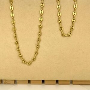 Parure Chaîne Dorée – Acier inoxydable 🇫🇷