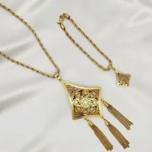 Parure Étoile Orientale Dorée – Acier inoxydable 🇫🇷