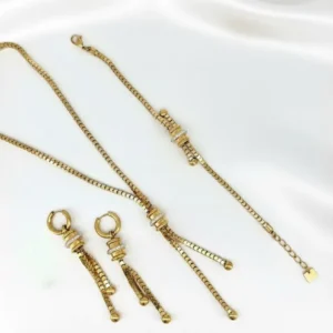 Parure Royale – Chaîne Harmonie Dorée 🇫🇷